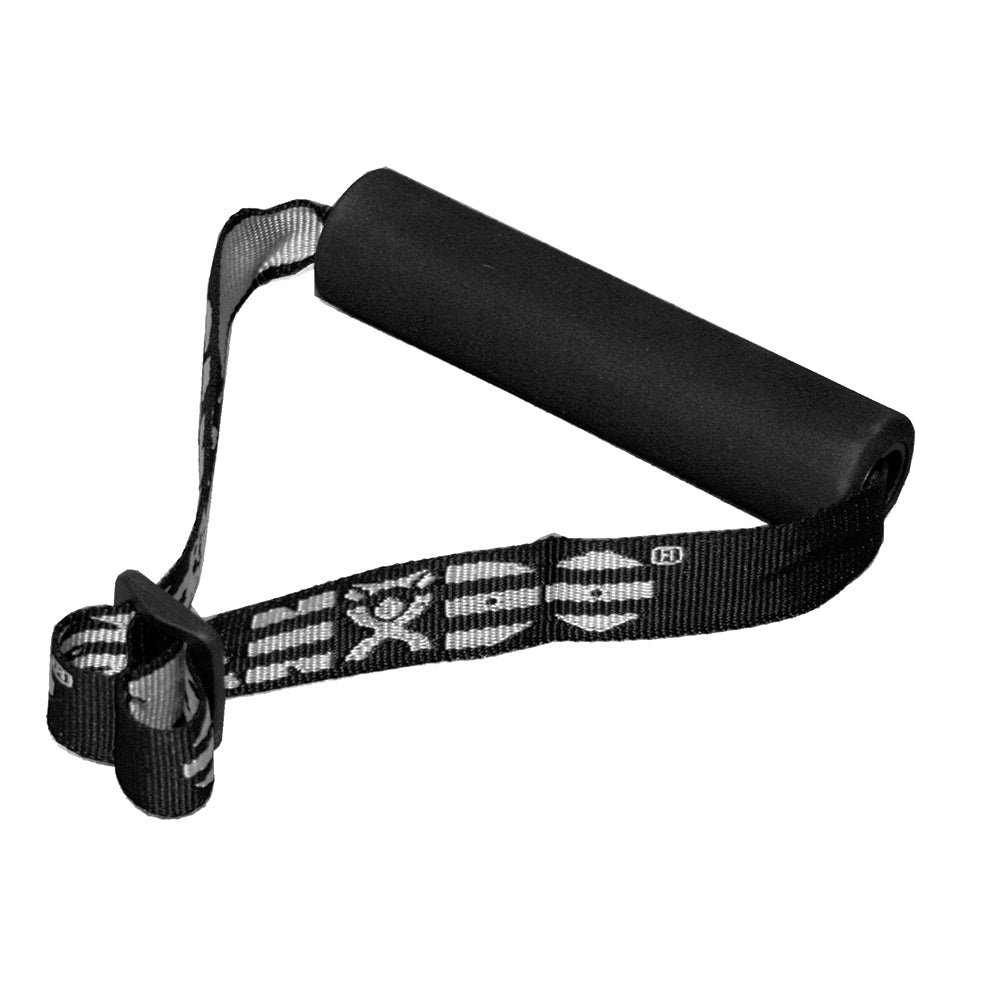 Handle with Adjustable Webbing for Exercise Bands & Tubing